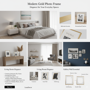 Khung nhôm nhà sản xuất khung hình nhôm khung ảnh nhôm kim loại chải khung hình nhôm - Product Image 6