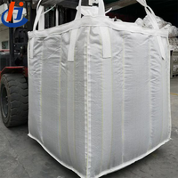 Sac de conteneur en vrac FIBC (Big Bag) en PP respirant, traité anti-UV, avec boucles d'angle croisées, étanche 1000 kg, pour usage industriel