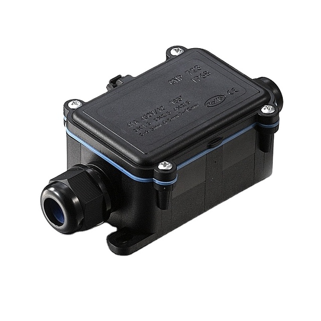 JINH 1 in 1 Out Outdoor IP68 Waterproof Junction Box for Cable/wire Connection TUV CNP723-2T