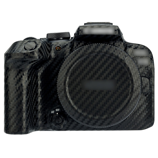 JJC Carbon Fiber Black 3M Anti-Scratch Protective Skin Film Camera Body Sticker Kit Camera Skin Accessories for EOSR10