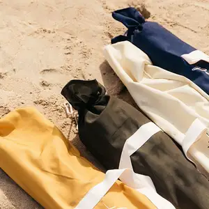 호주 유럽 프리미엄 나무 해변 야외 우산 면 프린지 바람 술, 리조트 피크닉 여행 태양 파라솔