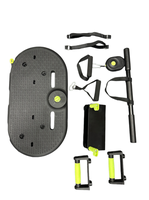 Accessoires pour système de gym à domicile portable avec bandes de résistance en PP 62x35x50cm