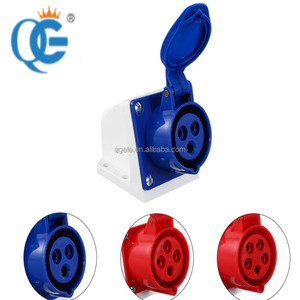 Enchufe eléctrico europeo de enchufe industrial trifásico 16A de 4 pines - Product Image 5