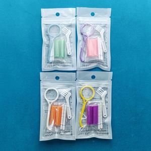 Removedor de mordeduras de ortodoncia Juego de cepillos pequeños Fuente de alimentación manual Tirantes invisibles Corrector facial Molienda de dientes Mordedura Masticar - Product Image 3