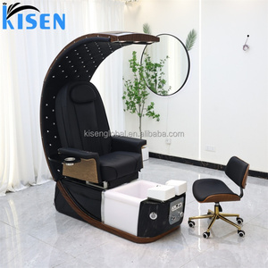 Fauteuil de pédicure de luxe Kisen, moderne et professionnel, avec dossier haut, pour spa des pieds, massage et manucure, pour salon de beauté - Product Image 6