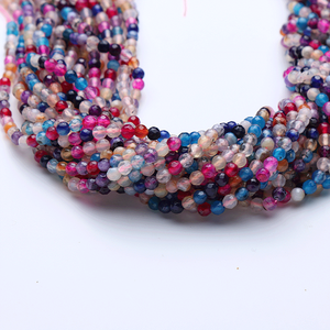 2057 Piedras Preciosas para Bisutería, Variedad de Cuentas de Howlite, Turquesa, Rodonita, Amatista, Verde, Amarillo, Rojo, Malaquita, Sodalita, Jaspe, 8mm - Product Image 4