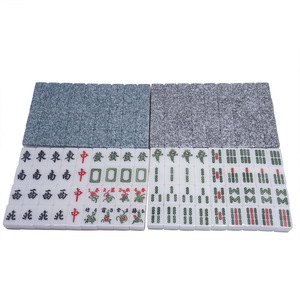 Mahjong Acrílico con Patrón de Mármol, Mini Mahjong Portátil para Viajes, para Juegos de Casino, Calidad Profesional, 4 Piezas, Venta Caliente de Fábrica - Product Image 2