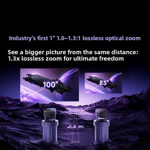 Proyector Láser Tricolor con Zoom Óptico Vidda C3S Hisense MT9681, 4K Ultra HD, 2400 Lúmenes, Portátil para Cine en <span class=keywords><strong>Casa</strong></span> - Product Image 5