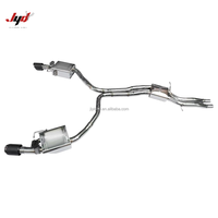 Tuyau d'échappement haute performance pour Audi A6/A7/C7/C8 2.0t/3.0t en acier inoxydable, épaisseur 1,2 mm, 2 entrées
