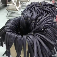 LN-BZW Flexible Polyester fil métier à tisser Tube de protection fermeture éclair extensible tressé manchon de câble pour la gestion automatique et informatique des câbles