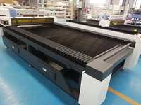 Machine de découpe laser CO2 automatique grand format, découpeuse à plat CNC pour textiles