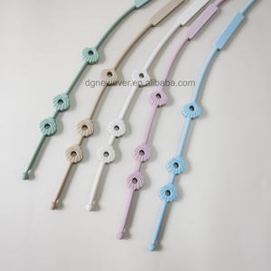 Sangles de fixation en silicone pour chaise haute et poussette, anti-perte, réglables, pour sucette, biberon, anneau de dentition et tétine - Product Image 5