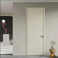 Porte de chambre en acier, simple, insonorisée, pour intérieur, fabrication directe d'usine, spécifications personnalisées