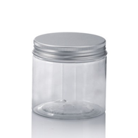 Vide Échantillon Gratuit PET En Plastique Crème Bocaux De Stockage Des Aliments Transparent Épice En Plastique Transparent Pot Avec Couvercles En Gros