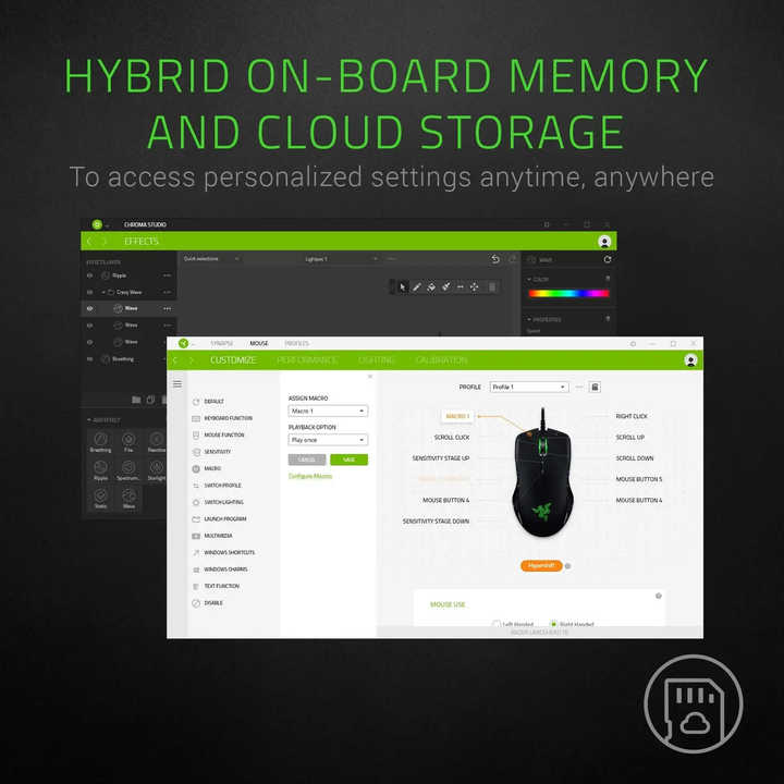 Usb Razer Mamba Elite Performance 5G 16000 DPI Office Silent RGB Laptop Pc Mous Ergonomic Gamer Wired Computer Gaming Mouse