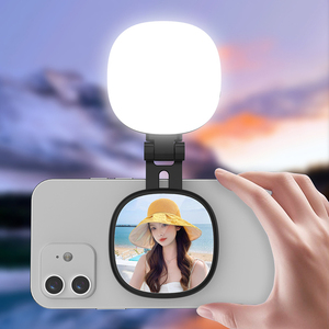 Xách Tay Có Thể Sạc Lại <span class=keywords><strong>Mini</strong></span> Điền Ánh Sáng Ảnh Tự Sướng Vòng <span class=keywords><strong>LED</strong></span> Nhiếp Ảnh Chiếu Sáng Gương Từ Điện Thoại Di Động Trang Điểm Điền Ánh Sáng - Product Image 1