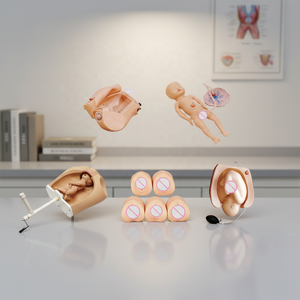 Modèle avancé et complet de palpation abdominale et de rotation de machine d'accouchement pour la science médicale - Product Image 4