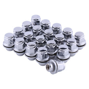 लेक्सस स्कोन कैमरी के लिए 20PCS क्रोम 12x1.5 व्हील लग नट मैग सीट वॉशर - Product Image 3