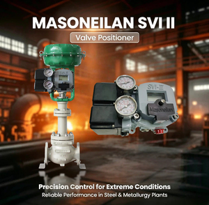 Contrôleur pneumatique numérique intelligent OEM Masoneilan SVI2 SVI3 SVI3-21121212 SVI3-21121112 neuf - Product Image 1
