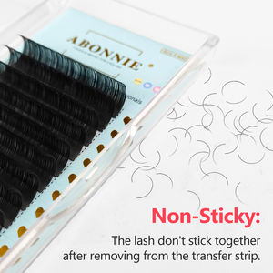 Abonnie Cashmere Wimper Extensions Supplies Matte Individuele Wimper Extensions De Cils Groothandel Matte Zwarte Cashmere Wimper Trays - Product Image 5