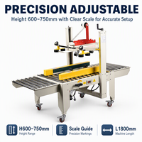Machine à sceller les cartons FXC-5050, scelleuse de cartons réglable et personnalisable, certifiée CE, scelleuse de boîtes automatique économique, industrielle