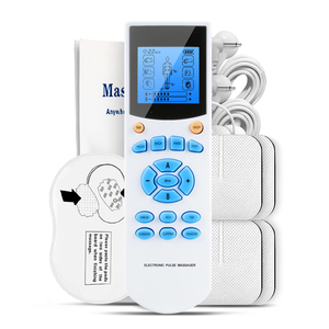 Masajeador <span class=keywords><strong>TENS</strong></span>, Electroestimulador Muscular de Fisioterapia, 10 Modos, Unidad <span class=keywords><strong>TENS</strong></span> con 4 Canales para Alivio del Dolor - Product Image 6