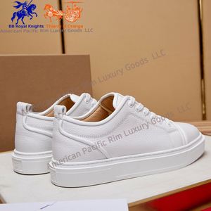 Zapatos Casuales de Piel Genuina para Hombre, Zapatillas Deportivas Negras a la Moda, Suela Roja C-L, Suela Blanda, Ligeras, Evergreen - Product Image 5