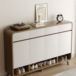 <span class=keywords><strong>Zapatero</strong></span> de Gran Capacidad <span class=keywords><strong>Color</strong></span> Madera para Entrada, Almacenamiento y Organizador Todo en Uno para Pasillo, Nuevo <span class=keywords><strong>Zapatero</strong></span> para Entrada - Product Image 2