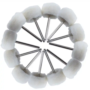 Mini meulage tête de ponçage disque abrasif <span class=keywords><strong>feutre</strong></span> 3mm tige roues de polissage métal polonais <span class=keywords><strong>brosse</strong></span> <span class=keywords><strong>perceuse</strong></span> outil rotatif accessoires - Product Image 1