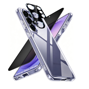 Protection d'écran en verre trempé transparent 3 en 1 pour téléphone, film protecteur d'objectif d'<span class=keywords><strong>appareil</strong></span> <span class=keywords><strong>photo</strong></span>, coque magnétique pour téléphone Samsung S25 S26 <span class=keywords><strong>Plus</strong></span> ultra - Product Image 2