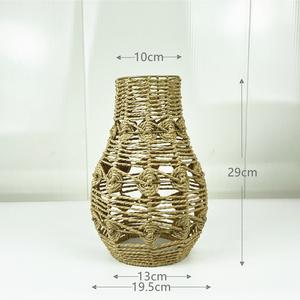 Bestseller Handmade Natural Woven Pendel leuchte Beleuchtung Küche Home Hotel Bar Restaurant Dekoration <span class=keywords><strong>Rattan</strong></span> Lampen schirm - Product Image 1