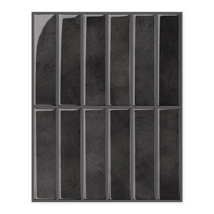 Nouvelles tuiles murales DIY tendance pour la rénovation de la salle de bain avec des autocollants muraux résistants à la chaleur - Product Image 2