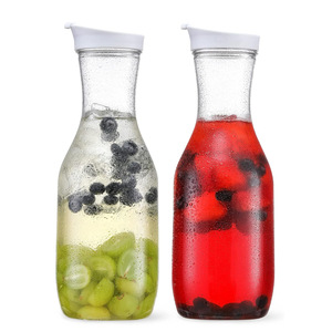 Tùy Chỉnh <span class=keywords><strong>1500Ml</strong></span> Nhựa Pet Chai Nước Trái Cây Với Flip Top Nắp Cho Trà Lạnh Nước Sữa Nước Giải Khát Chanh Nước Nhà Bếp Thanh Đảng Chai - Product Image 3