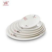 Vente Directe Usine Vaisselle Mélamine Personnalisable LOGO Formes et Tailles Assiettes Mélamine Incassables