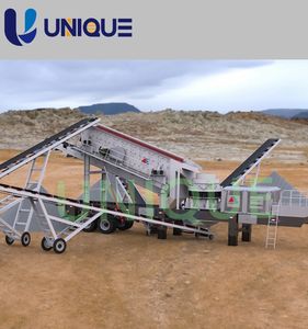 Usine mobile de broyeur de mâchoire de granit de minerai d'or de roche de pierre de 200 Tph - Product Image 5