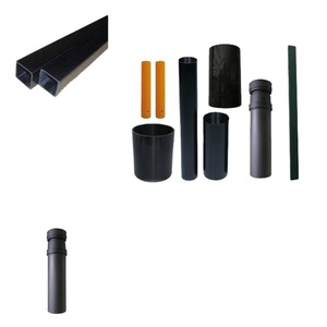 Mât télescopique en fibre de verre personnalisable de haute qualité, construction à motif enroulable, pour le sport, incluant la découpe, le moulage et le traitement. - Product Image 1