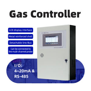 Painel de Controle de Alarme de Gás Multicanal para Detecção de Gases Tóxicos/Inflamáveis, Display LCD 4-20mA/RS485 Alarmes Auditivos e Visuais - Product Image 2