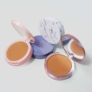 Su propio logotipo Polvo de ajuste prensado vegano Libre de crueldad <span class=keywords><strong>Maquillaje</strong></span> facial Control de aceite Etiqueta privada Polvo de ajuste mate - Product Image 2