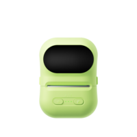 Printer Label Termal Mini Nirkabel 57mm untuk Android/iPhone 203dpi Printer Stiker Portabel untuk Teks untuk Pelajar dan Anak-anak