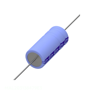 Condensador de Aluminio de Canal Abierto MAL203138479E3 de 47 uF, 63 V, Axial TH, del Fabricante - Product Image 1