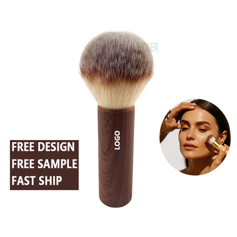 Custom logo Stamp Brush Foundation Brush
