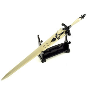 <span class=keywords><strong>Final</strong></span> <span class=keywords><strong>Fantasy</strong></span> 7 jeu arme périphérique modèle Claude Destruction épée diamant épée diamant guerrier 22CM tout métal jouet épée - Product Image 6