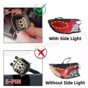 Para Ford Escape 2020-2021, Luz Diurna LED, Lámpara Antiniebla Impermeable, Conjunto de Luces Traseras, Kit de Carrocería LJ6B13A603 - Product Image 4