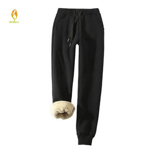 <strong>Women's</strong> Warm Sherpa <strong>Lined</strong> Athletic Sweatpants Jogger <strong>Fleece</strong> Pants - Product Image 1
