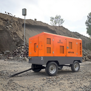 Giantair áp lực cao và hiệu quả 188psi 13bar xách tay DIESEL Vít Máy nén khí cho khai thác mỏ & XÂY DỰNG khoan - Product Image 6