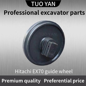 Suku cadang ekskavator mini Hitachi EX17 EX30 idler roller EX55 roda panduan EX70 suku cadang mesin konstruksi - Product Image 5