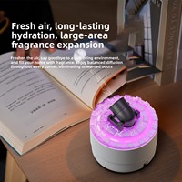 Nouveau Diffuseur d'Arômes Volcan à Anneaux de Fumée, Humidificateur Domestique Grande Capacité à Fort Débit de Brume pour Huiles Essentielles