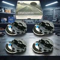 Cache-moyeux flottants 56/68 mm pour BMW E90 E91 E39 E46 F30 F10 F11 F04 E84 E83 F25 E70 F15 E72 F16 M3 M5 M6 Accessoires Auto