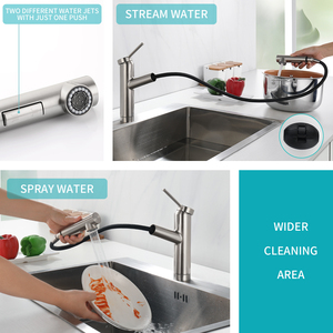 Grifo de Cocina Extensible con Manguera Flexible y Monomando CUPC - Product Image 5