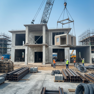 Molde Multifuncional y Económico para Casas Prefabricadas de Hormigón, Encofrado Estable para la Construcción de Villas Prefabricadas de Bajo Costo - Product Image 3